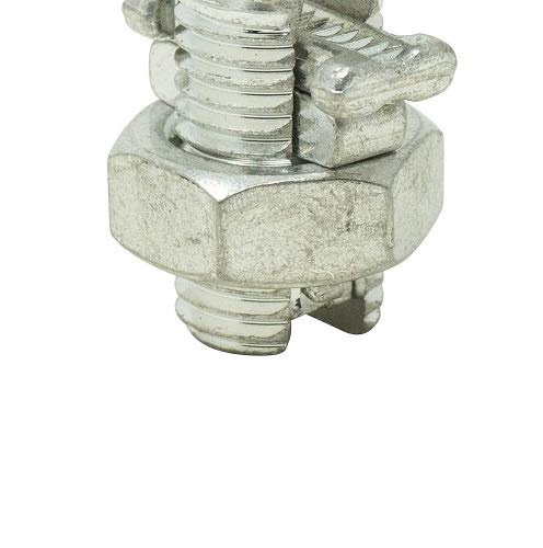 [AUSTRALIA] - Southwire SB6-10CPDQ2, 2PK Split Bolt Connector, 6 10 STR, Dual-Rated for use with Copper & Aluminum Conductors, 2 Pack, Gray, 2 Piece