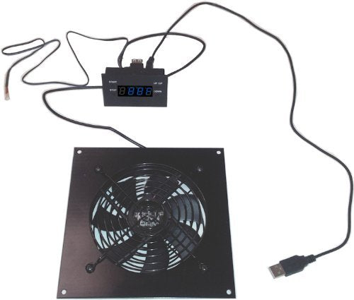  [AUSTRALIA] - Single 120mm USB Fan with Bracket and Preset Thermostat