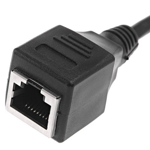  [AUSTRALIA] - Yohii RJ45 Male to Female Extension Cable Cat5 Extension Cord 1m/3.3ft Length