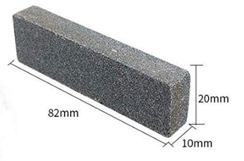  [AUSTRALIA] - WOIWO 1 PCS Carry Mini Grindstone Whetstone Alumina Whetstone Strips Black Silicon Carbide Green Silicon Carbide Outdoor Grindstone