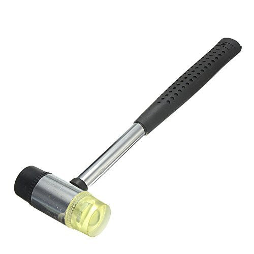  [AUSTRALIA] - 【The Best Deal】OriGlam 26mm Double-Faced Soft Mallet, Rubber and Nylon Faced Hammer Mallet for Home Improvement Glazing Window Beads Tool