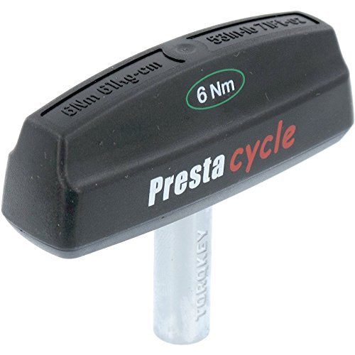  [AUSTRALIA] - Prestacycle TorqKeys T-Handle Preset Torque Tool - Choose: 4Nm, 5Nm, 6Nm, 7Nm, 8Nm, 10Nm, 12Nm - Compatible with Standard 1/4" hex bits. Bits not Included.