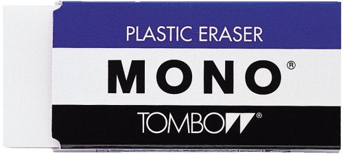 1 X MONO PLASTIC ERASER 3piece pack [JAPAN Import] PE04A - LeoForward Australia