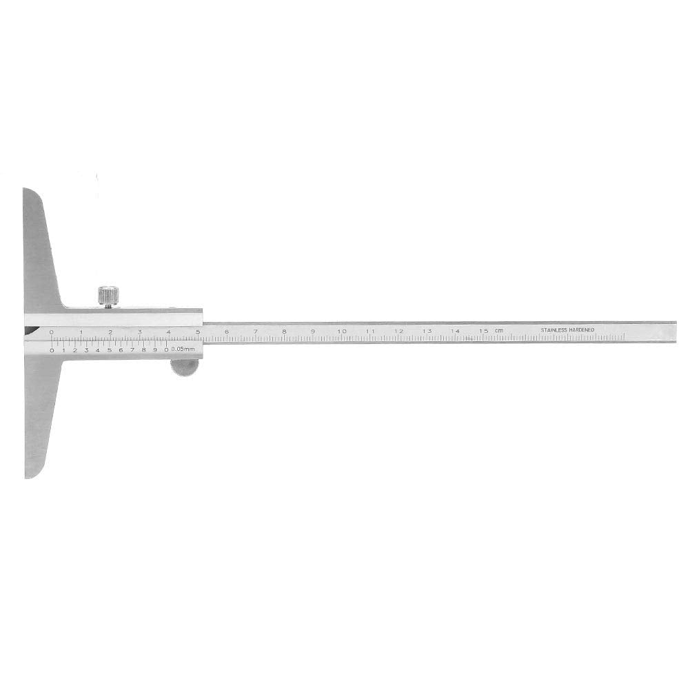  [AUSTRALIA] - Depth caliper, stainless steel depth caliper for various types of machine processes (0-150mm)