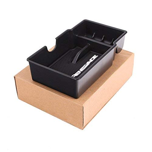  [AUSTRALIA] - Center Console Glove Organizer Tray Armrest Storage Box for 2015 2016 2017 2018 Jeep Renegade Accessories