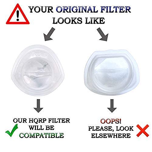 HQRP 2-Pack Filter compatible with Black+Decker HNV115B, HNV115J, HNV215B, HNV220B Series Hand Vac Vacuum Cleaners, EVF100 Replacement - LeoForward Australia