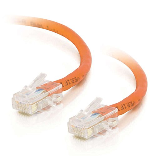  [AUSTRALIA] - C2G 24502 Cat5e Crossover Cable - Non-Booted Unshielded Network Patch Cable, Orange (5 Feet, 1.52 Meters) 5 Feet Crossover UTP