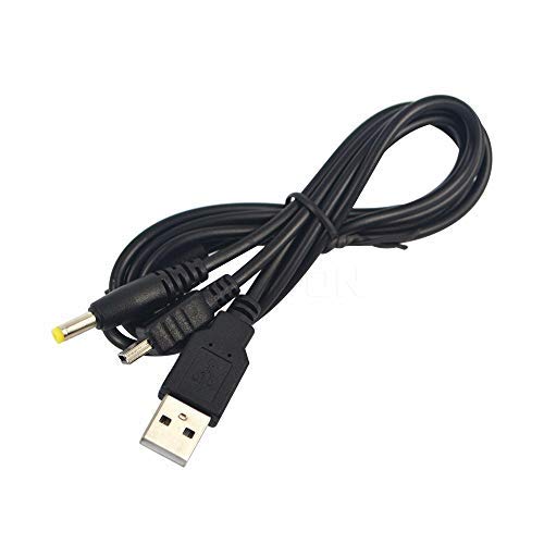  [AUSTRALIA] - Skywin PSP Charger Cable 6 Feet 2-in-1 Replacement Charger Cable Compatible with Playstation Portable PSP 1000 2000 3000 and PS3