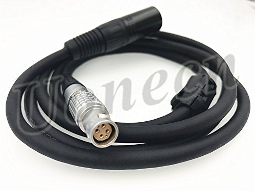  [AUSTRALIA] - Uonecn Red Epic Scarlet Power Cable 6 pin Female to XLR 4 pin Male