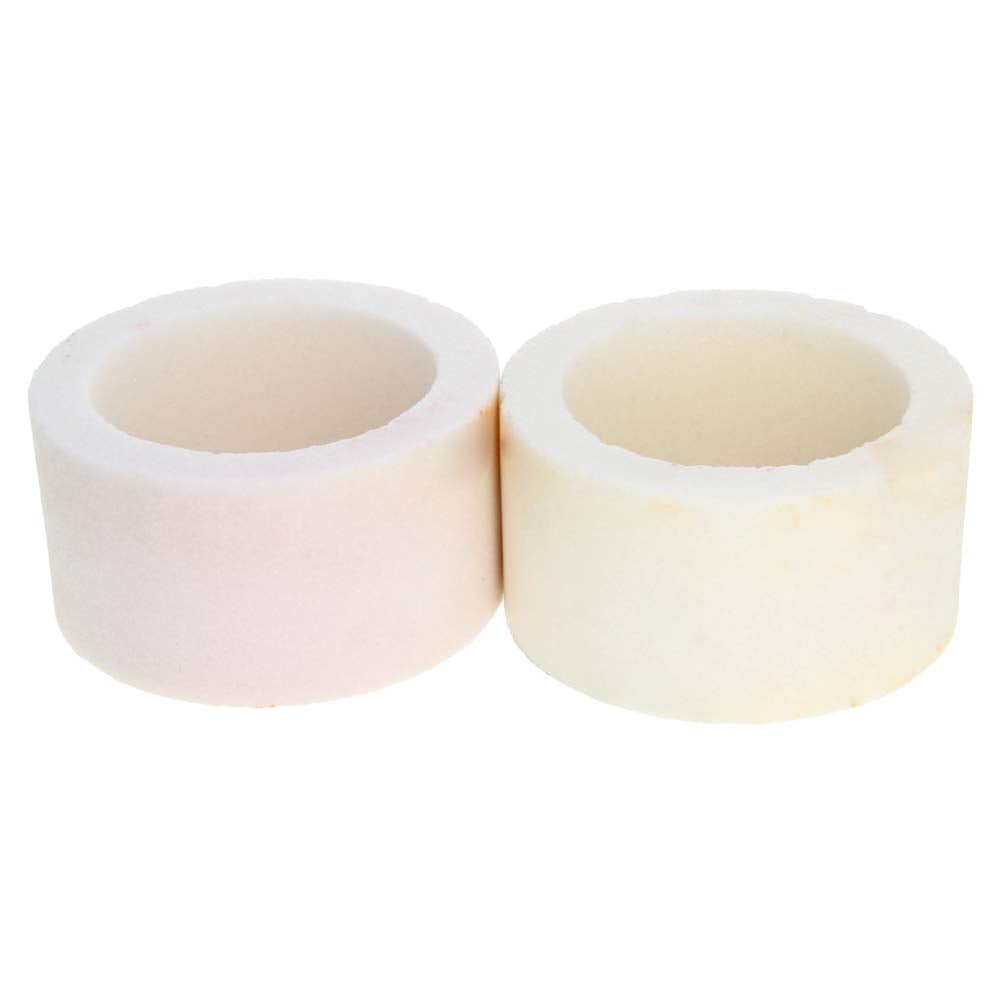  [AUSTRALIA] - Utoolmart Grinding Wheels, 75mm / 2.95-Inch White Aluminum,Oxide Cup Abrasive Wheel,Abrasive Tool for Hardened Steel, Alloy Steel 80 Grits 2 Pcs 80#