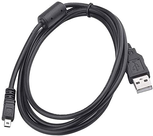  [AUSTRALIA] - UC-E6 USB Date Cable Replacement Photo Transfer Cord Compatible with Nikon Digital Camera UC-E16 UC-E17 SLR DSLR D3300 D750 D7200 Coolpix L340 L32 A10 P520 S6000 S9200 S6300 and More (1.5m/Black)