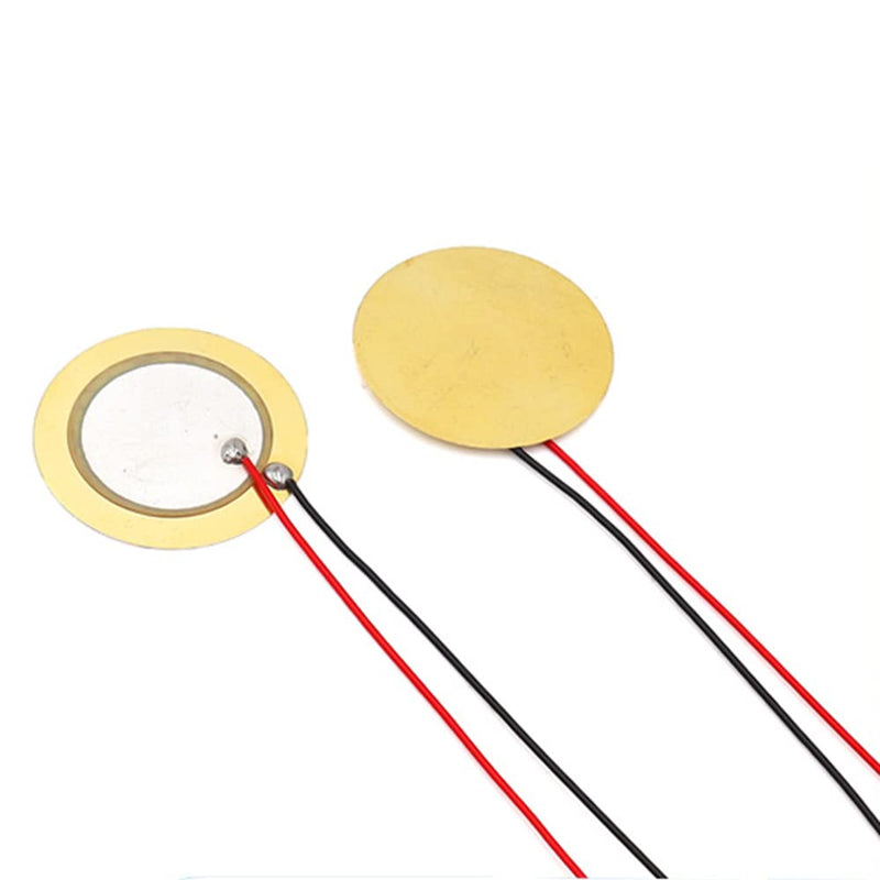  [AUSTRALIA] - 20mm Piezo Transducer with Soldered Wire (Pack of 20)