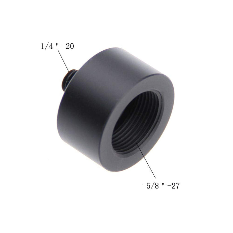  [AUSTRALIA] - CAMVATE Mic Stand Adapter 1/4" Male to 5/8" Female for Microphone Holder