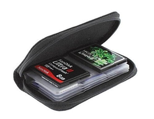 Drhob 1pcs Memory Card Storage Carrying Pouch Case Holder Wallet For CF/SD/SDHC/MS/DS - LeoForward Australia