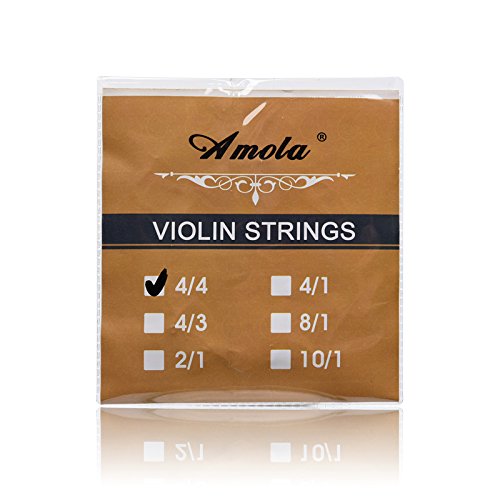 3 Packs Full Set Replacement Stainless Steel 4/4 Size Violin Strings E A D G - LeoForward Australia