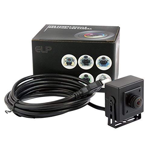  [AUSTRALIA] - ELP 180degree Fisheye Lens Wide Angle 1080P Mini Box Webcam