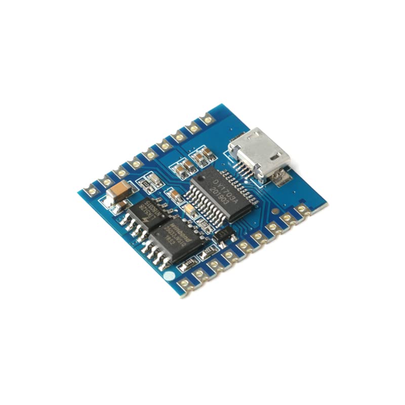  [AUSTRALIA] - JESSINIE 2Pcs DY-SV17F Voice Playback Module IO Trigger USB Download 4MB Flash Voice Playback Module Serial Port Control Voice Module