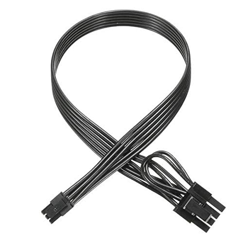  [AUSTRALIA] - Mini 6 Pin male to 8(6+2) Pin male PCI Express Video Card Power Adapter Cable for Mac Pro Tower/Power Mac G5 20-inches TeamProfitcom