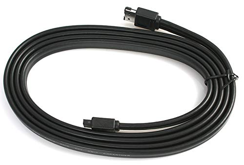 StarTech.com 6 ft Shielded eSATA to SATA Cable - SATA to eSATA cable - SATA (R) to eSATA (R) - 6 ft - black - SATA2ESATA6 - LeoForward Australia