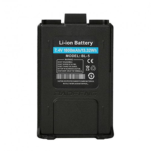 Original BaoFeng UV-5R Two-way Radio Battery Standard Packaging - LeoForward Australia