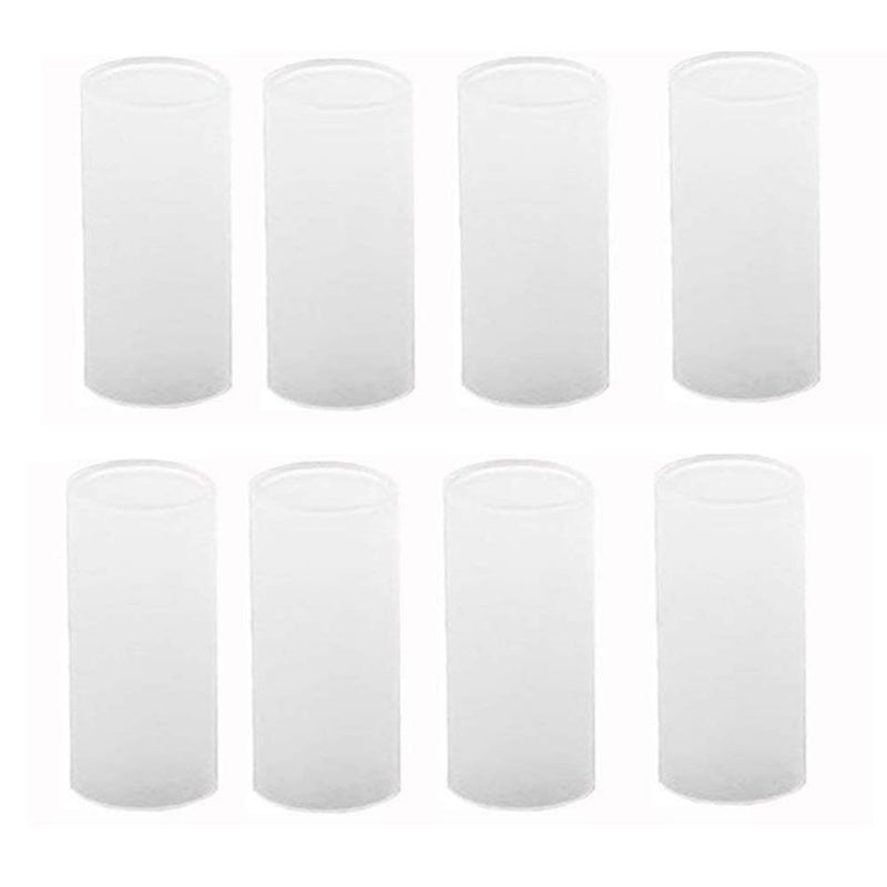 MinChen 18650 Plastic Sleeves Tube Aadaptor for 18650 LED Flashlight(Pack of 8) - LeoForward Australia