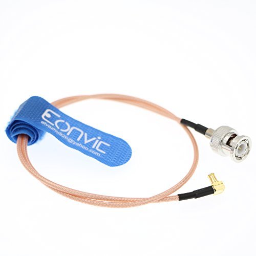  [AUSTRALIA] - Eonvic Cables-BNC Male to SMB Female Right Angle RF RG316 Coax Pigtail Signal Cable BNC Male to SMB Female Cable