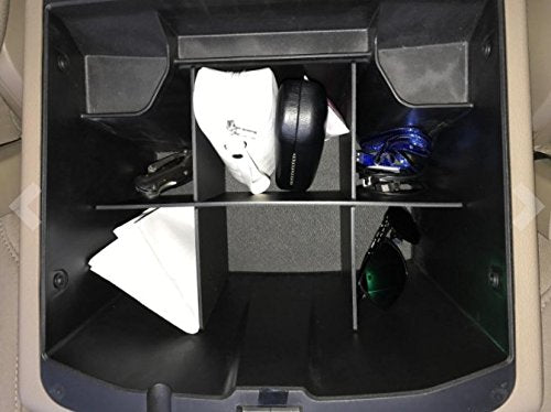  [AUSTRALIA] - JessicaAlba Car Center Console Organizer for Dodge RAM 1500, 2500, 3500 Trucks, Model Years 2009-2018