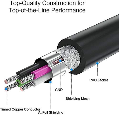  [AUSTRALIA] - USB Printer Cable, CableCreation USB 2.0 A Male to B Male Scanner Cord, Compatible with HP, Cannon, Brother, Dell, Xerox, Samsung and More, 15 FT, Black 15ft