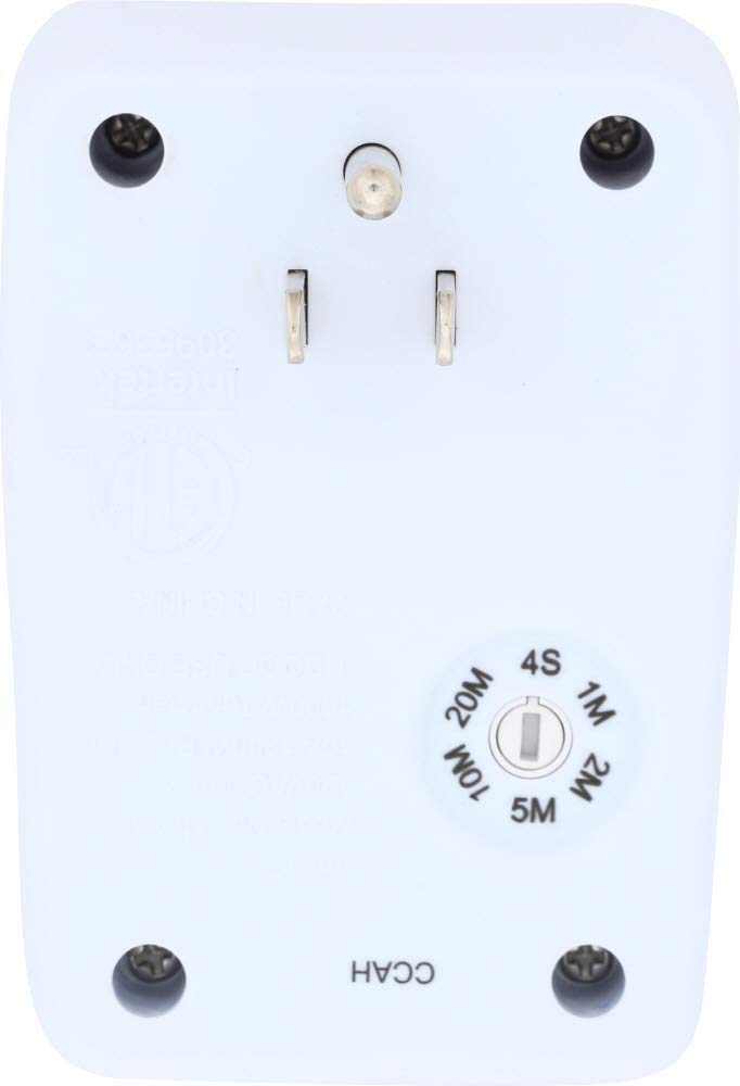  [AUSTRALIA] - Motion Sensor Light Control – Outlet Plug-in Controller Turns On Indoor Lights When Movement Is Detected – LED Compatible, Ideal For Dark Rooms, Hallways –25ft Detection, 100 Degree Zone, MLC4BC 2