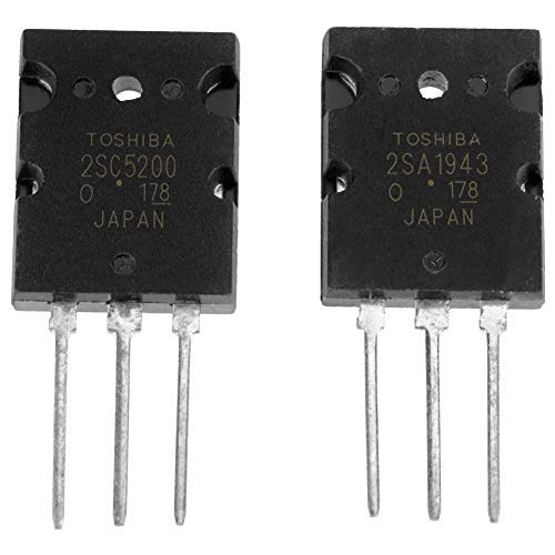 10Pcs 2SA1943 2SC5200 Bipolar Power Transistor High Power Matched Audio Transistor Silicon Precision Replacement Black - LeoForward Australia