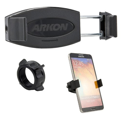  [AUSTRALIA] - Arkon Mobile Grip 2 Phone Holder for iPhone 7 6S Plus 6 Plus 6S 6 5S Galaxy S7 S6 Note 5 Retail Black