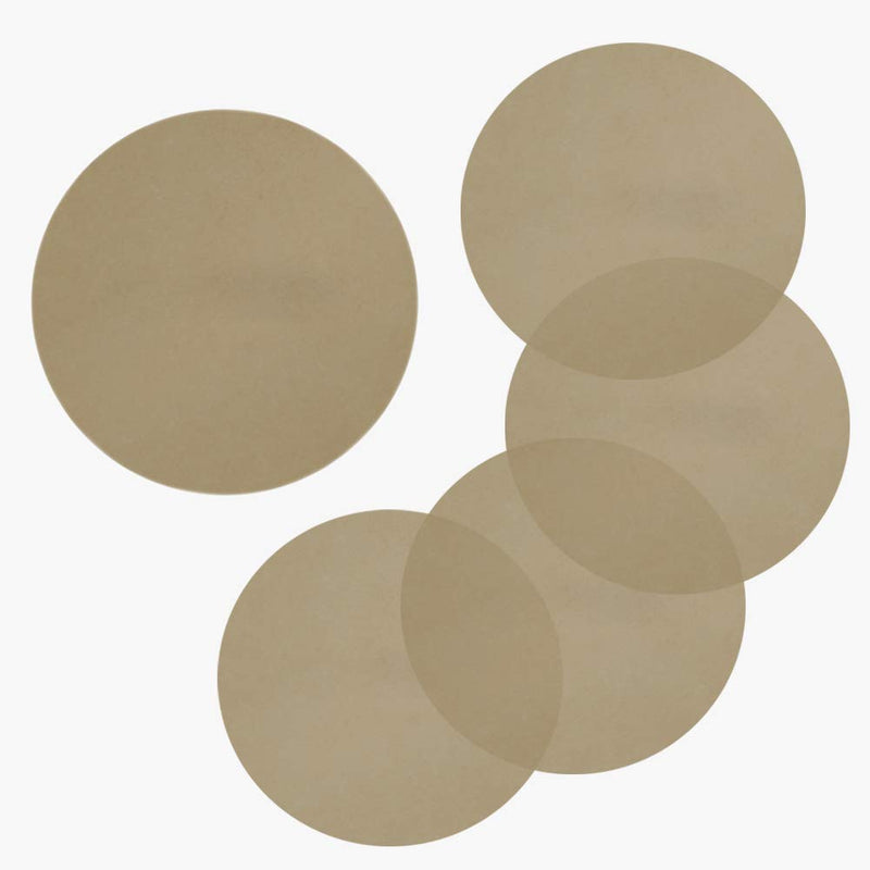  [AUSTRALIA] - Baking Parchment Circles, Set of 100, 7 Inch Unbleached Baking Paper/Non Stick Baking Parchment/Greaseproof Paper Circles for Springform Cake Tin, Toaster Oven, Tortilla Press and so on 7inch