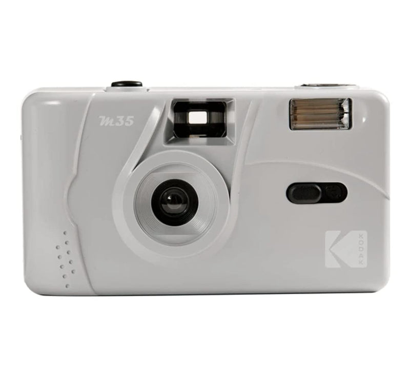 [AUSTRALIA] - Kodak M35 35mm Film Camera (Grey) - Focus Free, Reusable, Built in Flash, Easy to Use… Grey