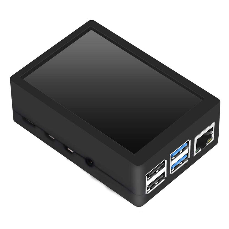  [AUSTRALIA] - GeeekPi Raspberry Pi 4 TFT 3.5 inch Touch Screen with Case, Raspberry Pi Fan and Heatsinks, 320x480 Resolution LCD Display for Raspberry Pi 4 Model B (Raspberry Pi Board NOT Included)