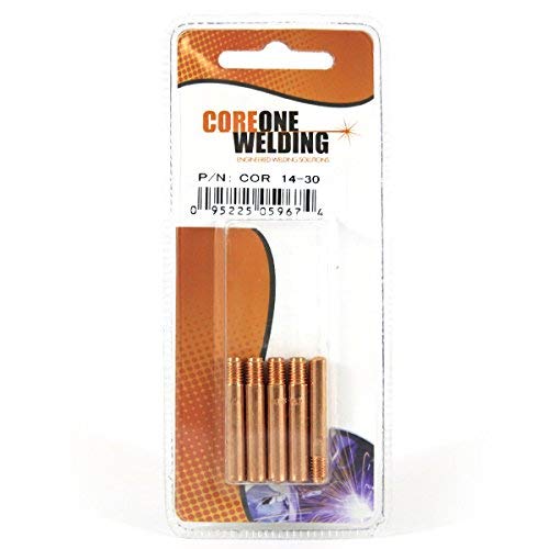  [AUSTRALIA] - Coreone Welding Solutions - Contact Tip .030 Tweco Style Model 14-30 5 Pack