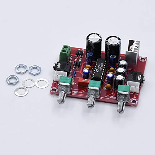  [AUSTRALIA] - Taidacent XH-M151 Digital Tuning Preamp Tone Board Tube Mic Preamp Audio Processor Preamplifier XR1075 Digital Preamplifier