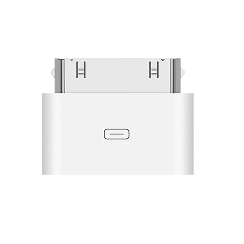  [AUSTRALIA] - MFi Certified Lightning to 30 Pin Adapter，30-Pin Male to 8-Pin Female Charging Sync Dock Converter and More Compatible with iPhone 4 4S,iPad 2 3,iPod Touch(No Audio)