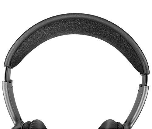  [AUSTRALIA] - ECS WordSlinger Over Head USB Transcription Headset | Medical Transcriber Equipment Earphones with Letherette Cushioning |Transcribing Headphones with Volume Control and Noise Reduction