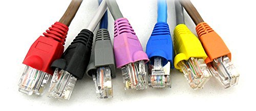  [AUSTRALIA] - Accessbuy 100 Pack RJ45 CAT6 CAT6E CAT5 CAT5E Ethernet Network Cable Strain Relief Boots Cable Connector Plug Cover Mixed Color