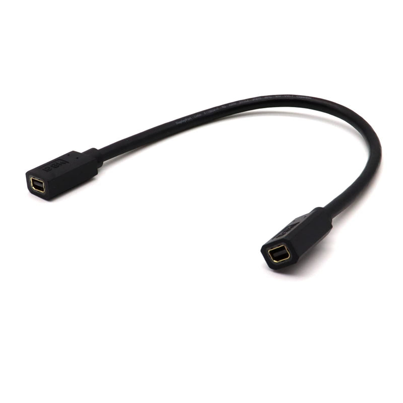  [AUSTRALIA] - Mini Displayport to Mini Displayport Cable Adapter, Disscool 1.4V 8K@60hz 4k@Mini DP Female to Mini DP Female Cord for Laptop/Project/Monitor(M to M) Straight