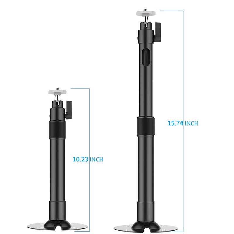  [AUSTRALIA] - Projector Mount,Extendable Projector Ceiling Mount 10.23" - 15.74" Universal Mount for Projector or Projector Wall Mount with 360° Adjustable Head and 2 Universal Projector Adapters for Projectors