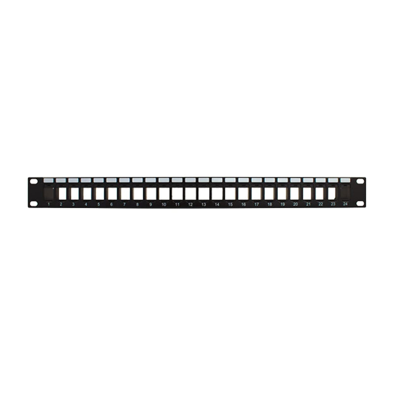  [AUSTRALIA] - Vertical Cable 24 Port Blank Patch Panel - 1U