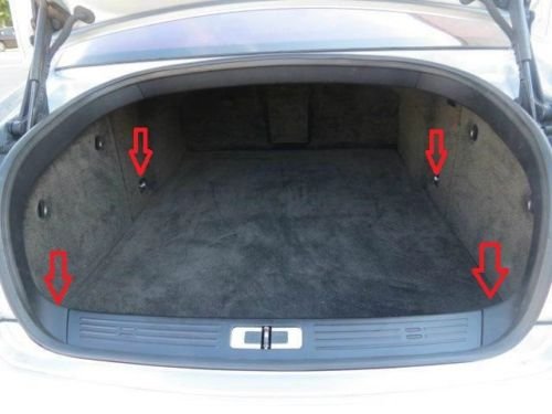 Floor Style Trunk Cargo Net for Bentley Continental 2004 05 06 07 08 09 10 11 12 13 14 15 16 17 2018 New - LeoForward Australia