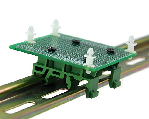  [AUSTRALIA] - Electronics-Salon DIN Rail Mount Adapter/Prototype PCB Kit For Arduino UNO/Mega 2560 etc.
