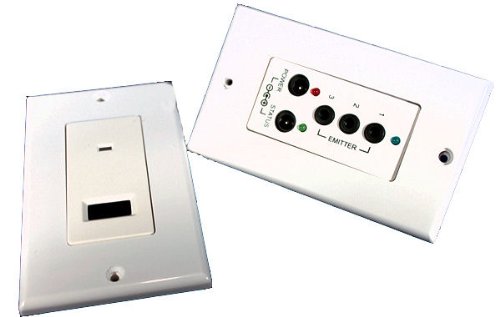 Universal in Wall IR Infrared Remote Control Extender Repeater System Easily Control Devices from Another Room - LeoForward Australia