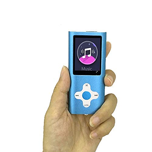  [AUSTRALIA] - Mp3 Player,Music Player with a 16 GB Memory Card Portable Digital Music Player/Video/Voice Record/FM Radio/E-Book Reader/Photo Viewer/1.8 LCD (Blue) Blue