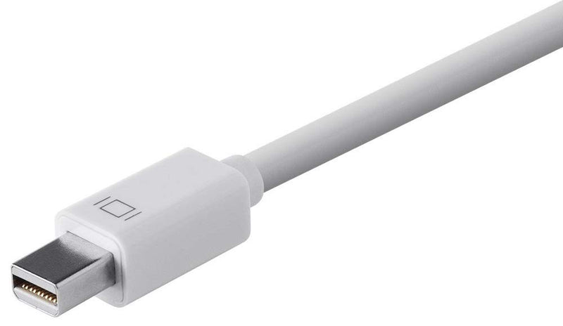 Monoprice Mini DisplayPort 1.2a / Thunderbolt to VGA Active Adapter - White, 112785 - LeoForward Australia