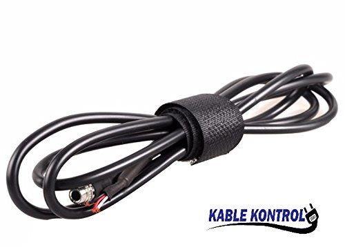  [AUSTRALIA] - Kable Kontrol Hook and Loop Fastener Tape – 3/4” Inch Wide Strap – 75’ Feet Long – Black | Durable Nylon Loop & Poly Hook Base | Adjustable Cable Straps | Reusable Hook and Loop Wraps 0.75" W - 75' L
