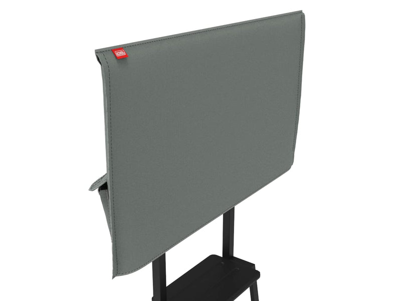  [AUSTRALIA] - acoveritt Mobile TV Stand Cover for 50 Inch Mobile TV Cart,Scratch Resistant Liner Protect LED Screen Gray 48"W x 29"H x 6"D