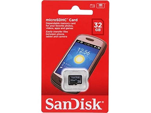  [AUSTRALIA] - SanDisk 32GB Class 4 Micro SDHC Memory Card work with Roku Ultra, Roku 4, Roku 3, Roku 2 Streaming Player with Everything but Stromboli (TM) Card Reader (SDSDQM-032G-B35)